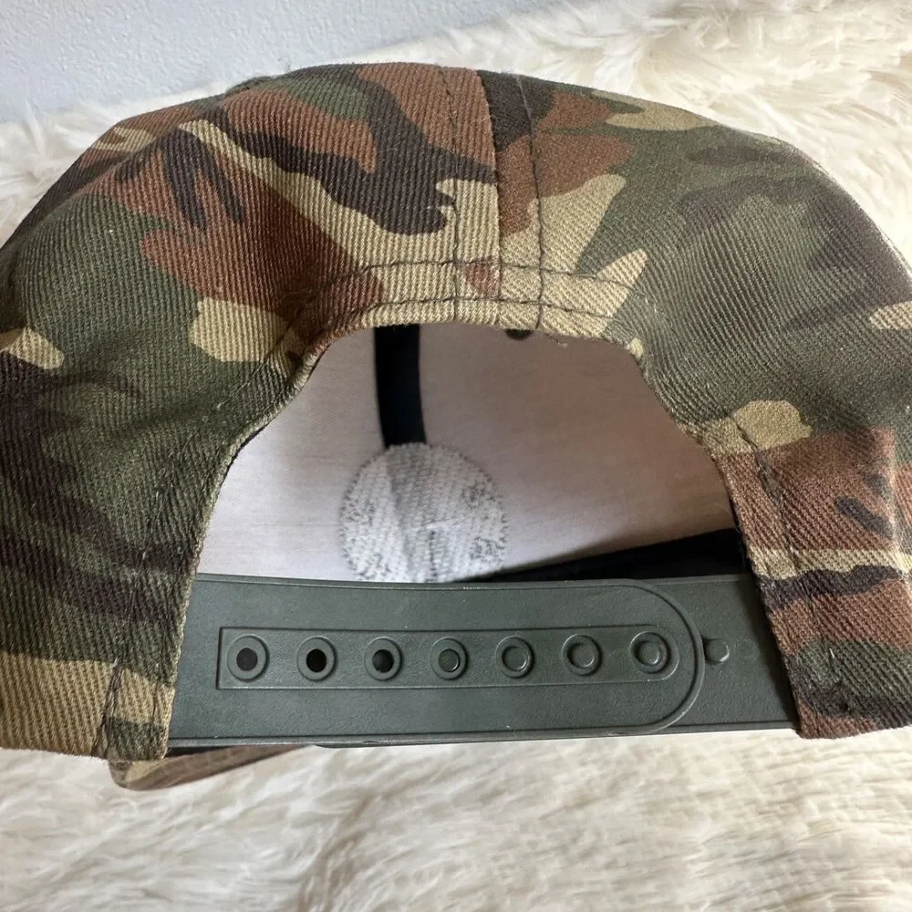 Brixton Supply Hat Men's Snap Back Adjustable Camo Mesh Trucker Cap